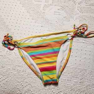 Y2k Roxy String Bikini Bottom | L